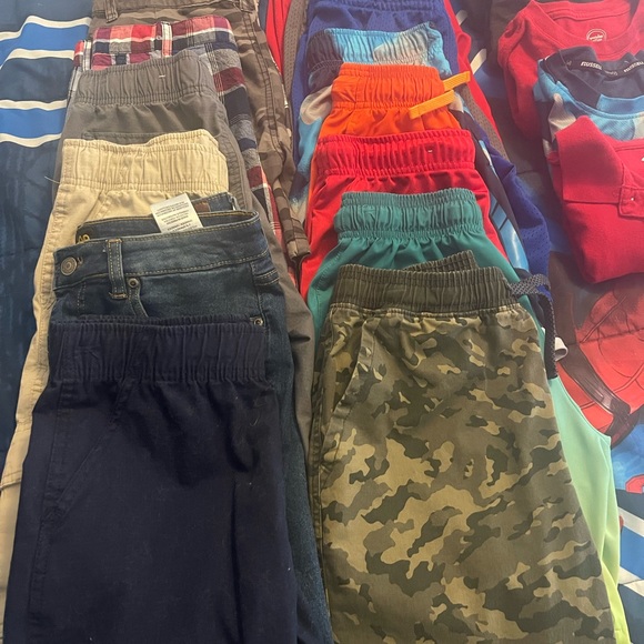 Boys clothes. Size 10/12 some new pants. Champion sweatpants and hoodie set - Picture 5 of 10